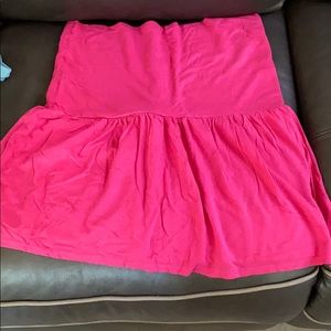Maternity mini skirt